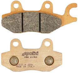 Polini 174.2021 fékbetét KYMCO 50 Agility, 125-150 B&W, 150 People, 250 Yup, 50-125 Like, 50 Top Boy, 50 Super 9, 200 Dink (L 77mm - 96.5mm - H 42mm - thk9.2mm) szinterezett Polini Futómű és fék alkatrészek 