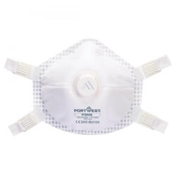 Portwest FFP3 Ultimate Valved Reusable Respirator (5 db) (fehér) (P306WHR)