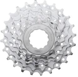SUNRACE R63 7 sebességes kazetta 12-24 fogas Shimano/SRAM kompatibilis, nikkel (dobozban) (12-13-14-16-18-21-24) SUNRACE Bicikli alkatrészek Kerékpár alkatrészek Kerékpár kazetták