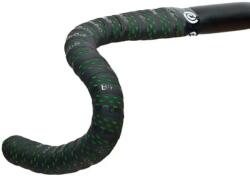 BIKERIBBON kormány szalag, DROP, fekete-zöld BIKERIBBON Bicikli alkatrészek Kerékpár alkatrészek Kerékpár kormányszalagok és markolatok