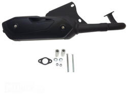 Tecnigas Silent Pro Piaggio Sfera / Typhoon 80cc kipufogó, fekete Tecnigas Kipufogók és alkatrészeik Kipufogók Robogó kipufogók (tuning)