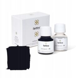 Lettro Cipő Bőr Felújító Szett Fekete Lakk 2in1 (100_0018_118)