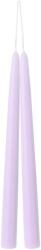 IHR SPITZKERZE szálas gyertya pár 24cm, Világos lila (K122480)