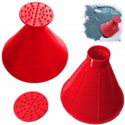 Korbi Autós Kaparó Szélvédő Hókaparó Tölcsér Kerek Kúp