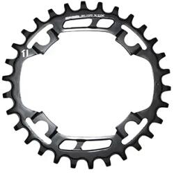 SRAM lánctányér MTB-hez, 4 kar, 30 fog, 94 mm, 11 sebességes, fekete, X-SYNC SRAM Bicikli alkatrészek Kerékpár alkatrészek Kerékpár lánctányérok