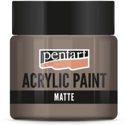 Pentart Matt akrilfesték 50 ml vintage barna (PA-20985)