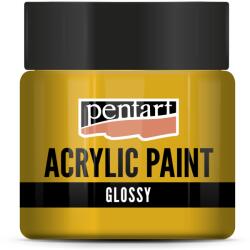 Pentart Fényes akrilfesték 50 ml napsárga (PA-2025)