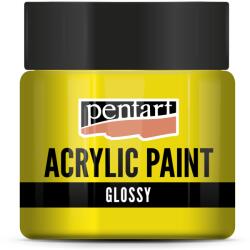 Pentart Fényes akrilfesték 50 ml sárga (PA-1168)