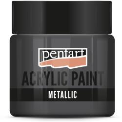 Pentart Metál akrilfesték 50 ml grafit (PA-25341)