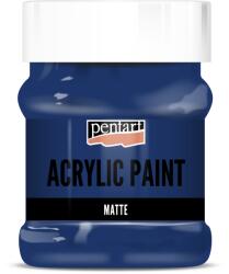 Pentart Matt akrilfesték 230 ml sötétkék (PA-17551)