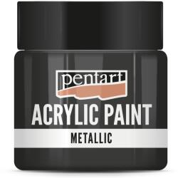 Pentart Metál akrilfesték 50 ml csillogó ezüst (PA-3505)