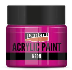 Pentart Neon akrilfesték 30 ml pink (PA-16478)