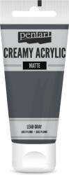 Pentart Krémes akrilfesték matt 60 ml ólomszürke (PA-29696)