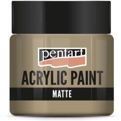 Pentart Matt akrilfesték 50 ml mogyoró (PA-14112)
