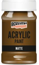 Pentart Matt akrilfesték 100 ml világosbarna 3161 (PA-2000)