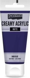 Pentart Krémes akrilfesték matt 60 ml sötétkék (PA-29687)