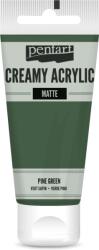 Pentart Krémes akrilfesték matt 60 ml fenyőzöld (PA-29657)