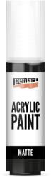 Pentart Matt akrilfesték 20 ml fekete (PA-92)