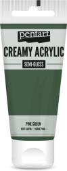 Pentart Krémes akrilfesték selyemfényű 60 ml fenyőzöld (PA-27957)