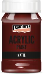 Pentart Matt akrilfesték 100 ml bordó (PA-1988)