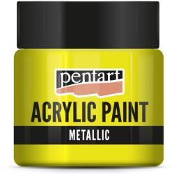 Pentart Metál akrilfesték 50 ml sárga (PA-6237)