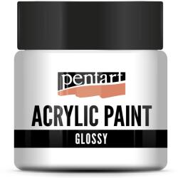 Pentart Fényes akrilfesték 50 ml fehér (PA-1169)
