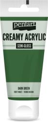 Pentart Krémes akrilfesték selyemfényű 60 ml sötétzöld (PA-27934)