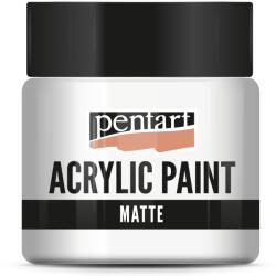 Pentart Matt akrilfesték 50 ml törtfehér (PA-4603)
