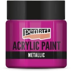 Pentart Metál akrilfesték 50 ml magenta (PA-3510)
