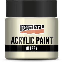 Pentart Fényes akrilfesték 50 ml vajszín (PA-2024)