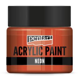Pentart Neon akrilfesték 30 ml narancs (PA-16477)
