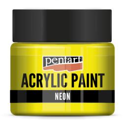 Pentart Neon akrilfesték 30 ml sárga (PA-16476)