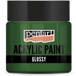 Pentart Fényes akrilfesték 50 ml középzöld (PA-1154)