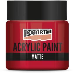 Pentart Matt akrilfesték 50 ml rúzspiros (PA-13117)