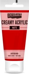 Pentart Krémes akrilfesték matt 60 ml rúzspiros (PA-29671)