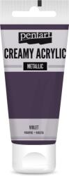 Pentart Krémes akrilfesték metál 60 ml lila (PA-28011)
