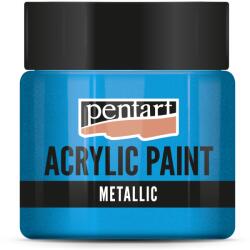 Pentart Metál akrilfesték 50 ml csillogó kék (PA-3508)