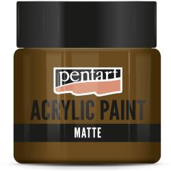 Pentart Matt akrilfesték 50 ml gesztenye (PA-1900)