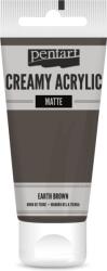 Pentart Krémes akrilfesték matt 60 ml földbarna (PA-29669)