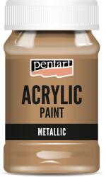 Pentart Metál akrilfesték 100 ml bronz (PA-2016)