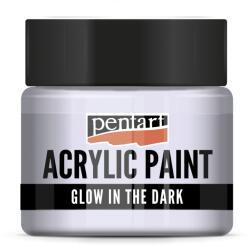 Pentart GLOW sötétben világító akrilfesték 30 ml lila (PA-16483)