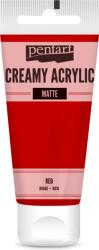 Pentart Krémes akrilfesték matt 60 ml piros (PA-29673)