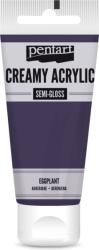 Pentart Krémes akrilfesték selyemfényű 60 ml padlizsán (PA-27956)