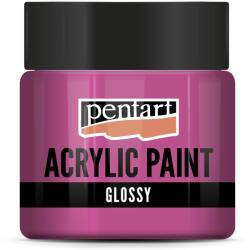 Pentart Fényes akrilfesték 50 ml magenta (PA-2774)