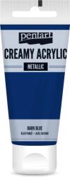 Pentart Krémes akrilfesték selyemfényű 60 ml sötétkék (PA-27937)