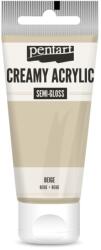 Pentart Krémes akrilfesték selyemfényű 60 ml bézs (PA-29136)