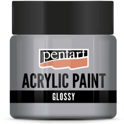Pentart Fényes akrilfesték 50 ml szürke (PA-2035)