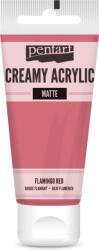 Pentart Krémes akrilfesték matt 60 ml flamingópiros (PA-29674)