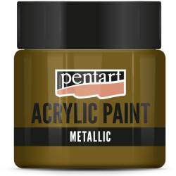 Pentart Metál akrilfesték 50 ml sárgaréz (PA-29357)