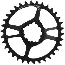 SRAM X-SYNC2 34 fogas acél direkt szerelésű lánctányér VAE/E-bike-hoz, 11-12 sebességes, Boost 6mm offset, fekete SRAM Bicikli alkatrészek Kerékpár alkatrészek Kerékpár lánctányérok